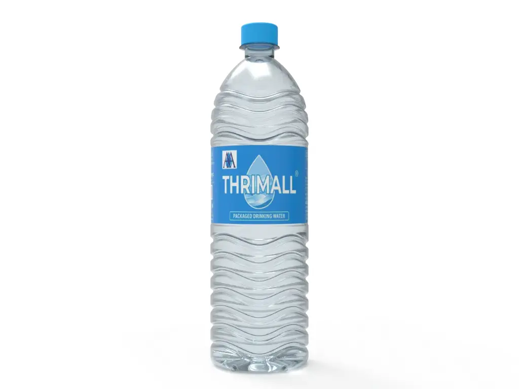 Thrimall 2L Water Bottles: 9 Bottles per Case, ₹15 per Bottle